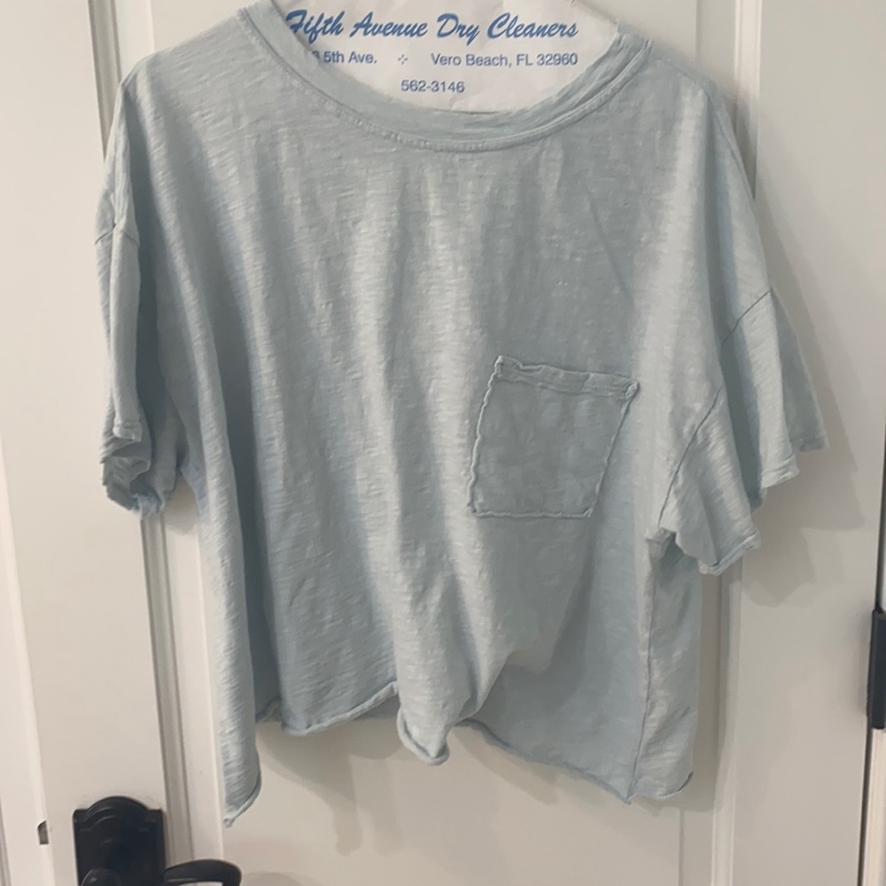 Light blue shirt